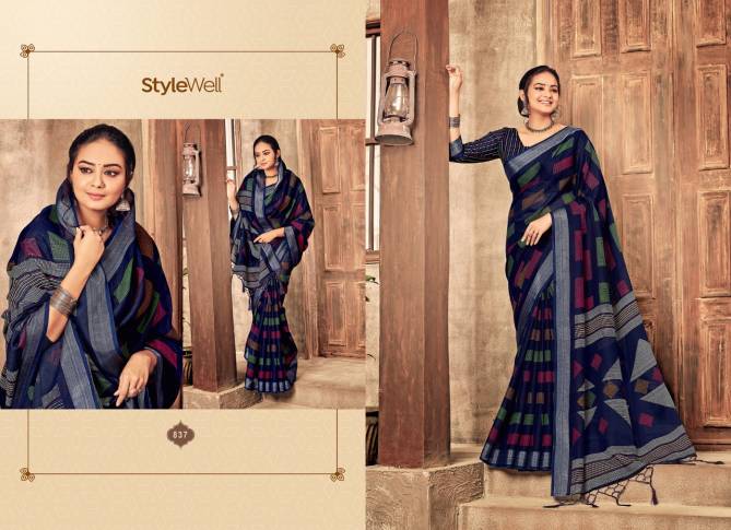 Stylewell Anupama 3 Fancy Festive Wear Printed Designer Saree Collection